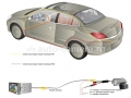 CCD штатная камера заднего вида с динамической разметкой AVIS Electronics AVS326CPR (#017) для FORD TRANSIT