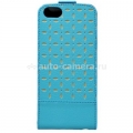 Чехол для iPhone 6 Guess Gianina Flip, цвет Turquoise (GUFLP6PET)