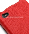 Кожаный чехол для iPhone 4 и 4S Melkco Jacka Type (Red LC), цвет красный (APIPO4LCJT1RDLC)