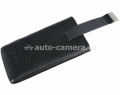 Кожаный чехол для Sony Xperia U BeyzaCases Retro Super Slim Strap, цвет flo black (BZ23202)