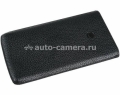 Кожаный чехол для Sony Xperia U BeyzaCases Retro Super Slim Strap, цвет flo black (BZ23202)