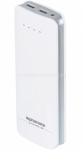Портативные аккумуляторы Универсальный внешний аккумулятор для iPhone, iPad, Samsung и HTC Promate ProVolta-18 18000 mAh, цвет white