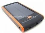 Портативные аккумуляторы Универсальный внешний аккумулятор с солнечной панелью для iPhone, iPad, Samsung и HTC Auzer 12000 mAh, цвет black (АPS12000)