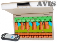 Потолочный монитор с DVD-проигрывателем AVIS AVS1520T 