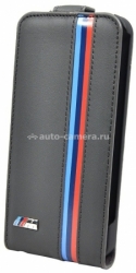 Кожаный чехол для iPhone 5C BMW M-Collection Flip, цвет Grey (BMFLPMMP)