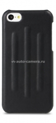 Кожаный чехол-накладка для iPhone 5C Melkco Snap Cover Craft Limited Edition Prime Verti, цвет Black Wax Leather