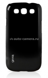 Пластиковый чехол на заднюю крышку для Samsung Galaxy S3 Gear4 Thin Ice Gloss, цвет black (AG009G)