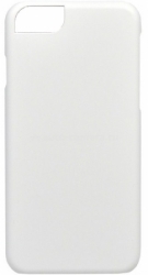 Пластиковый чехол-накладка для iPhone 6 Plus iCover Rubber, цвет White (IP6/5.5-RF-WT)